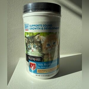 Nutri-vet Milk Replacer For Kittens, Powdered Milk, Kitten 12 Oz |  7/26/2026